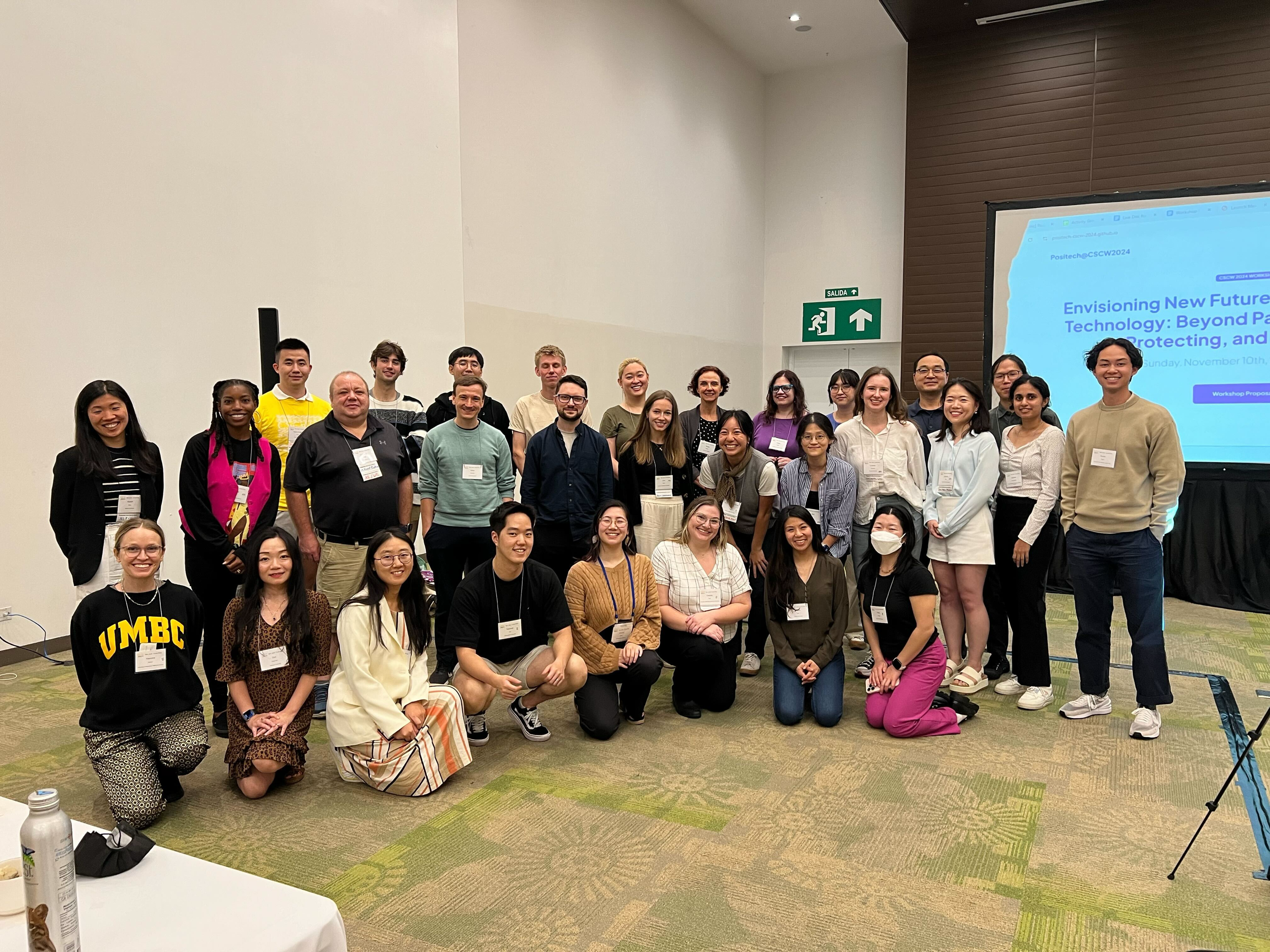 Positech members at CSCW workshop